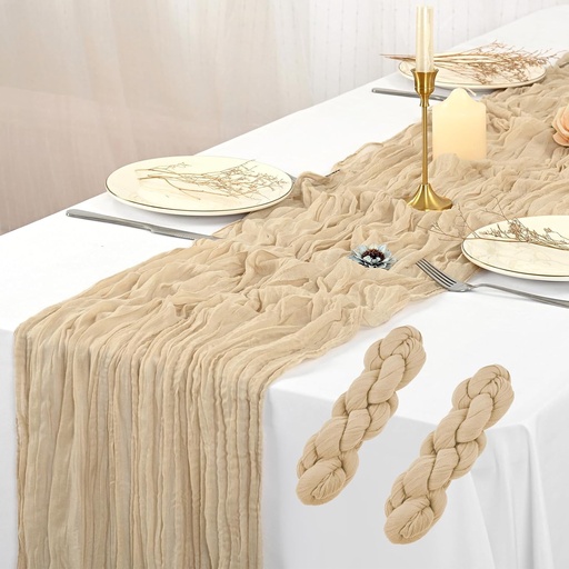 Chemin de table - beige 